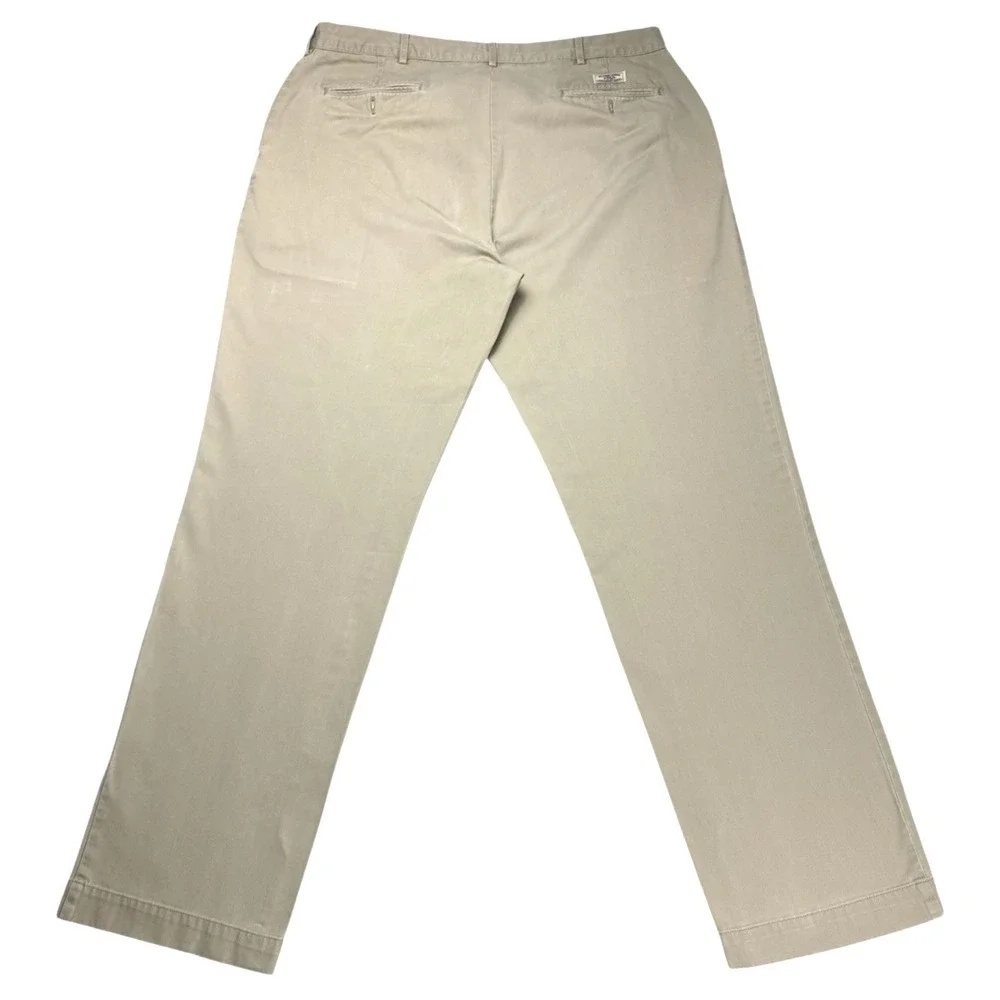 Polo Ralph‎ Lauren Men's Classic Chino Pants 100% Cotton Khaki 38/34